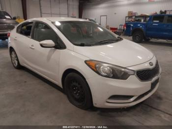  Salvage Kia Forte