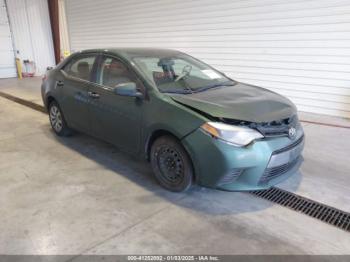  Salvage Toyota Corolla