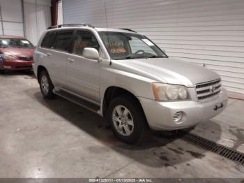  Salvage Toyota Highlander