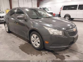  Salvage Chevrolet Cruze