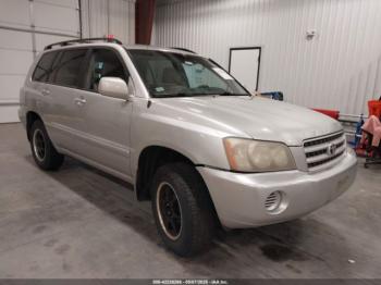  Salvage Toyota Highlander