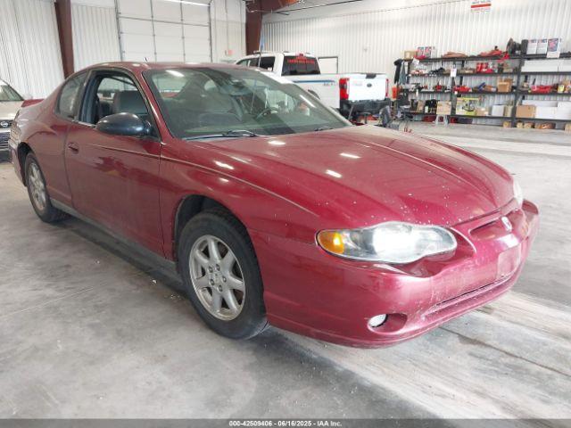  Salvage Chevrolet Monte Carlo
