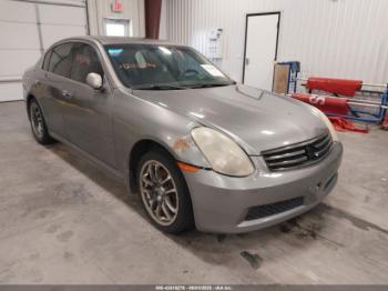  Salvage INFINITI G35