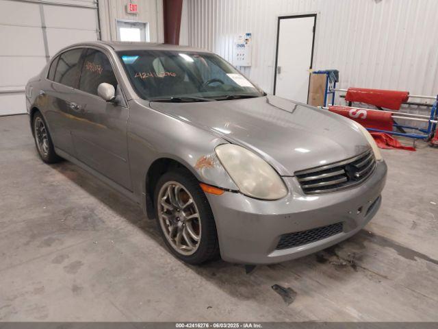  Salvage INFINITI G35