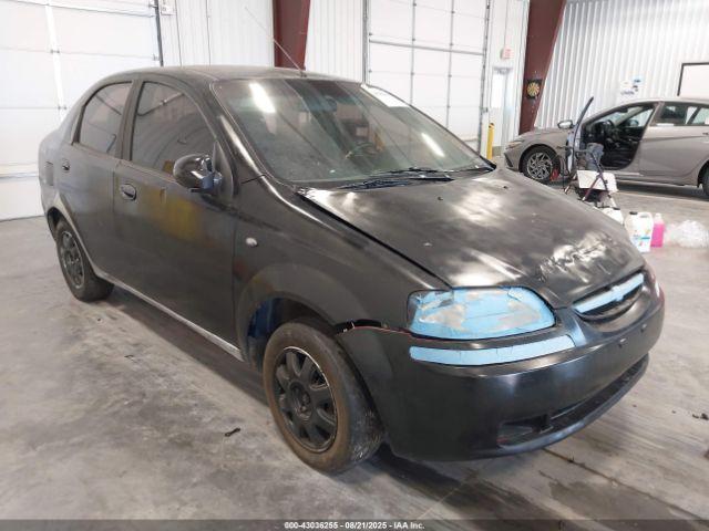  Salvage Chevrolet Aveo