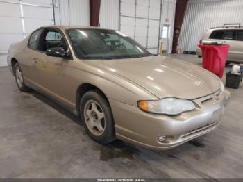  Salvage Chevrolet Monte Carlo