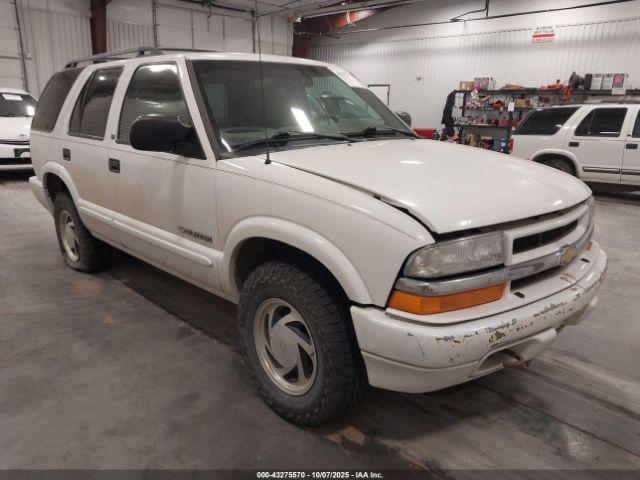  Salvage Chevrolet Blazer