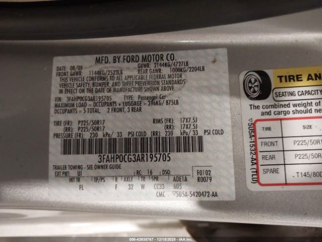 Ford Fusion Sel Image 9