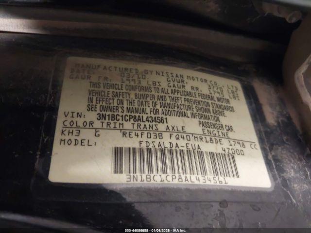 Nissan Versa 1.8s Image 10