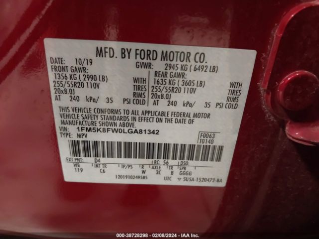 Ford Explorer Limited Image 7