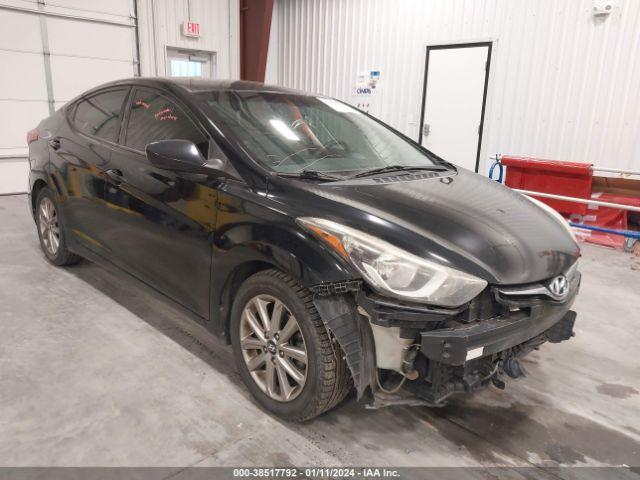  Salvage Hyundai ELANTRA